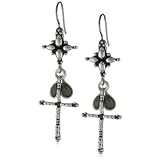 Lucky Brand Small Cross Earrings