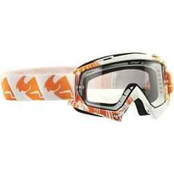 Thor MX Enemy Printed Adult Dirt Bike Motorcycle Goggles - Mask/Orange