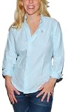Polo Ralph Lauren Womens Pony Logo Oxford Shirt Blue