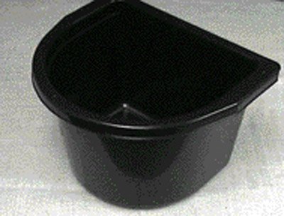 Fortiflex Over the Fence Feeder Black 20Qt