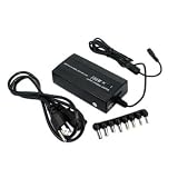 HDE (TM) Universal Laptop Notebook AC Adapter Charger w/ 8 DC Connectors