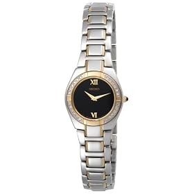 Seiko Women's Diamond Two-Tone Watch #SUJF10