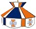 Stained Glass Hanging Light University of Illinois Fighting Illini