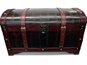 Wooden Storage Faux Alligator Steamer Trunk Hope Chest