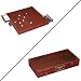 Hand-painted Leather Covered Go Board Game Set And Decorative Case