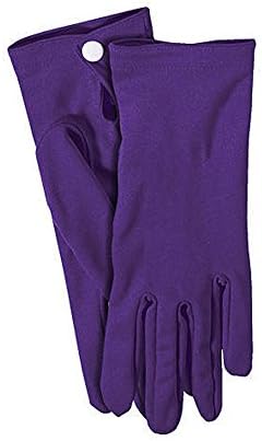 Shindgz Halloween Party Costume Accessories Purple School Color Short Gloves