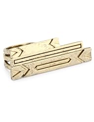 House of Harlow 1960 14k Gold-Plated Engraved Three Stack Ring