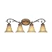 Designers Fountain 98604-RGL San Lorenzo 4 or More Bulb Bathroom Lighting - Regal
