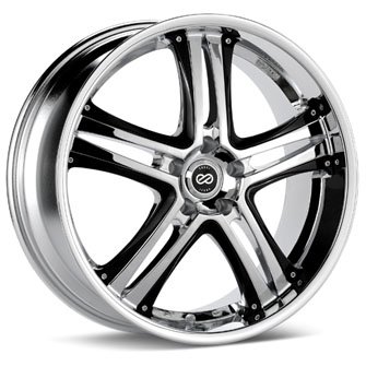 Enkei AKP Chrome (20x8.5 +40 5x110) -- Set of 