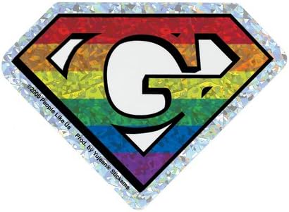 Rainbow Sparkling Diamond Cut Gay Pride - Sticker / Decal