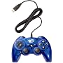 Madcatz Blue Wired Six-Axis Gamepad Controller (PS3)