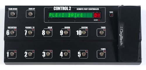 DigiTech Control 2 Tour-Quality GSP1101 Remote Foot Controller with Expression Pedal