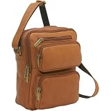 Le Donne Leather Multi Pocket Mens Bag - Tan
