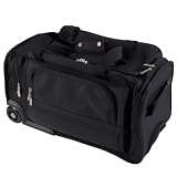 Daxx 21-inch Carry-on Rolling Duffel