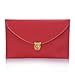 xuifen shop Women's Envelope Clutch, Red