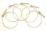 Big Horn 11740PK 4-Inch Wire Hose Clamp, 5-Pack