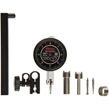 Mitutoyo Dial Test Indicator, Full Set, Tilted Face, Inch, 0.375" Stem Diameter