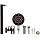 Mitutoyo Dial Test Indicator, Full Set, Tilted Face, Inch, 0.375" Stem Diameter