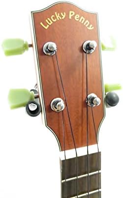 Lucky Penny Model LP290SLH Left Handed Solid Mahogany Soprano Ukulele W/Hardshell Case