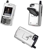 CELLET SILVER ALUMINUM CASE (With Detachable Swivel Belt Clip) for PALM TREO 650 / 700 / 700w