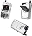 CELLET SILVER ALUMINUM CASE (With Detachable Swivel Belt Clip) for PALM TREO 650 / 700 / 700w