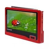 Exclusive Eviant T7-02 7-Inch Handheld LCD TV- Red By EVIANT