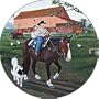 A Day On The Farm Spare Tire Cover