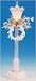 Pack of 2 Icy Crystal Lighted Victorian Christmas Lamp Posts 10.5