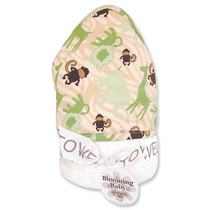 BLOOMING BOUQUET HOODED TOWEL: LAVA LAMP by CutieBeauty