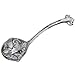 Arthur Court Aluminum Metal Fleur-De-Lis Punch/Soup/Serving Ladle Silver Spout 12 inch Long