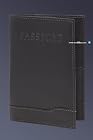 Hartmann Aviator Passport Cover Passport Holder - Dark Roast Black 3407100