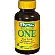 ONE - Long Acting Vitamin and Mineral Supplement, 180 Tabs, By Good'N Natural