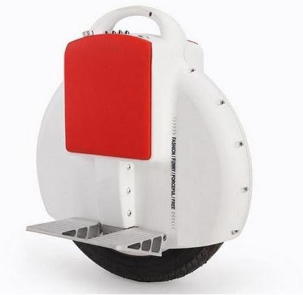 Mini Self Balancing Unicycle Electric Scooter Thought Wheel Mars wheel-White