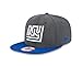 New Era NFL New York Giants Historic Heather Graphite 9FIFTY Original Fit Cap, Graphite, One Size