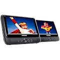 Nextbase NB49AC / SDV49AC Twin 9-inch Portable DVD Players with Car Kit and Integrated Battery