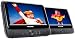 Nextbase NB49AC / SDV49AC Twin 9-inch Portable DVD Players with Car Kit and Integrated Battery