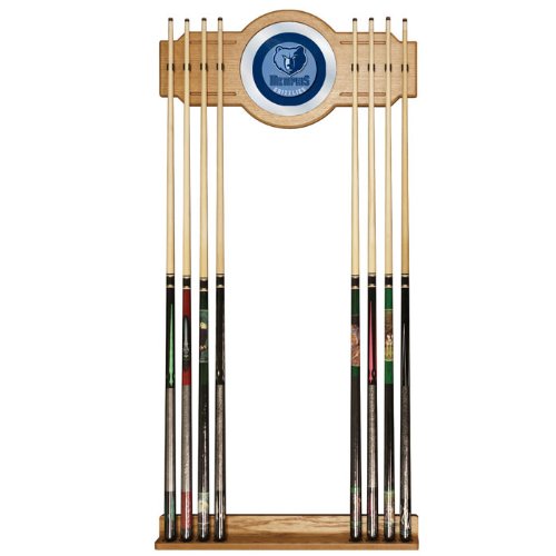Best Quality Memphis Grizzlies NBA Billiard Cue Rack with Mirror