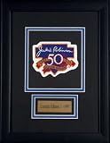 Jackie Robinson Los Angeles Dodgers Framed 50 Years Breaking Barriers Patch Emblem with Engraved Nameplate