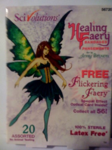 20 Assorted Healing Faery Bandages Art by Amy Brown.... First Aid With Fashion