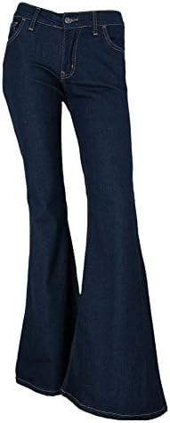 Fans London Bell Bottom Indigo Jeans Size US 10