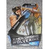 X-Men Origins Wolverine Movie Series 3 3/4 Inch Action Figure Logan with Bone Claws