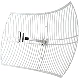 TP-LINK TL-ANT2424B 2.4GHz 24dBi Directional Grid Parabolic Antenna, N Female connector, weather resistant