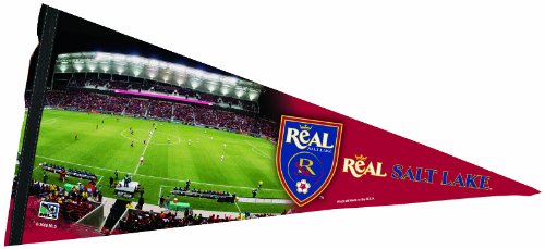 MLS Real Salt Lake 17-by-40 Inch Premium Quality Pennant MLS Real Salt Lake 17-by-40 Inch Premium Quality Pennant