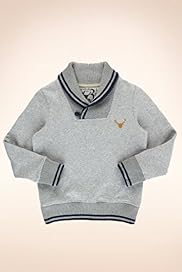 Cotton Rich Shawl Collar Sweat Top