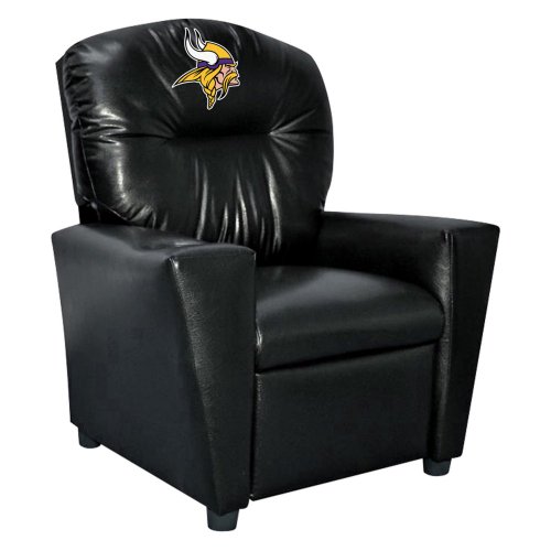 NFL Minnesota Tween Faux Leather Recliner Good Choice! trong270520143