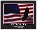 Patriotic - Integrity, Motivational Poster