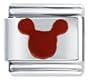 Micky Red January Italian Charms