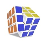 Zauberw&uuml;rfel - Speedcube Dayan III (LingYun) - Wei&szlig; - inkl - Cubikon-Tasche - Cubikon