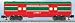 Lionel 25197 North Pole Central Baggage Car