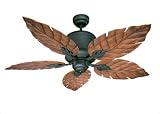 Savoy House 52083MO24 Portico Horseshoe Black Ceiling Fan 52 Blade Span